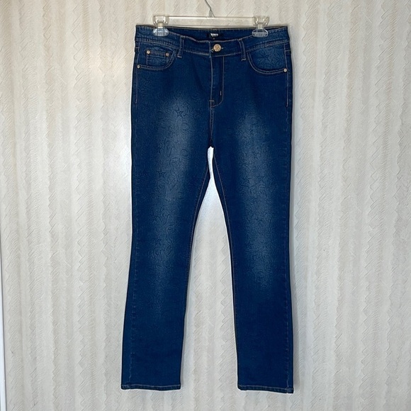🆕 TESORO MODA Denim Skinny Pants Size 6 - Picture 2 of 5